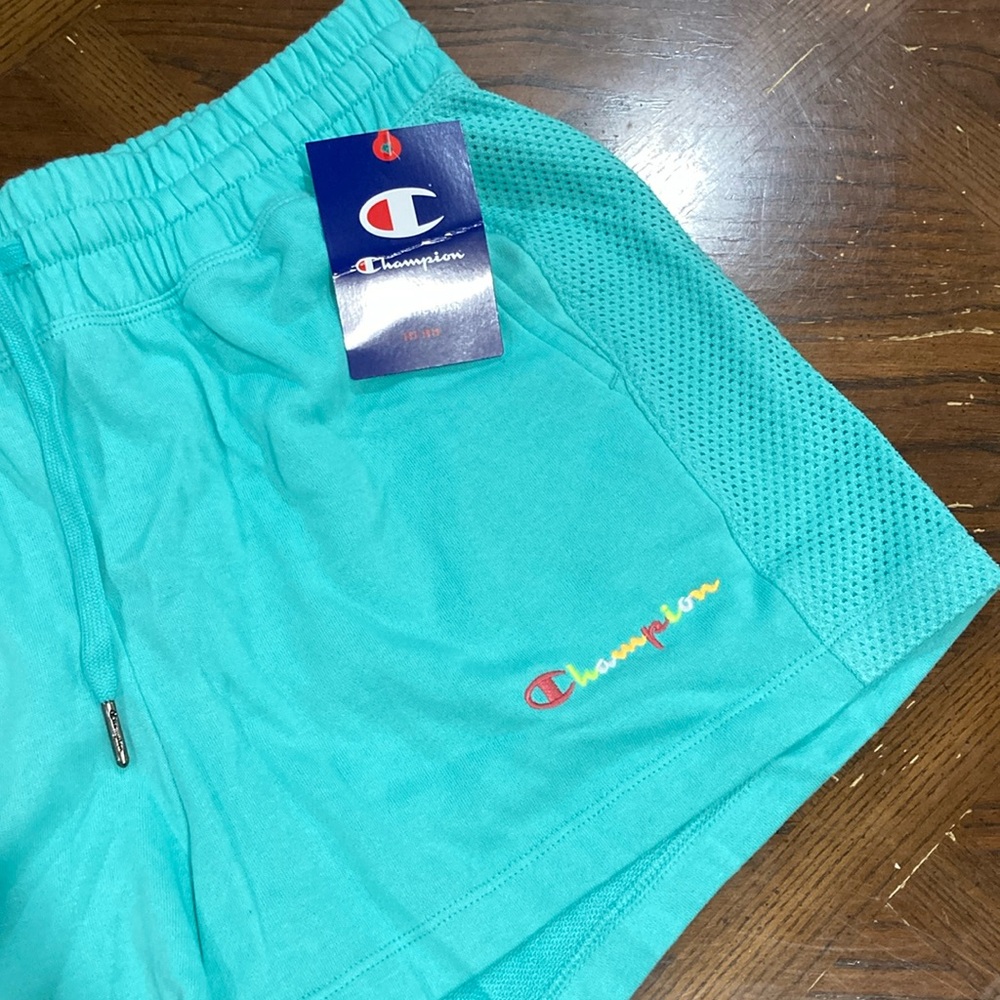 Champion Women Shorts size M Mint Green